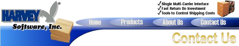 Harvey Software - Contact Us